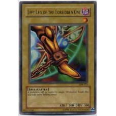 Yugioh Left Leg Of The Forbidden One Lob121 Legend Of Blue Eyes White Dragon Unlimited Edition Ultra Rare