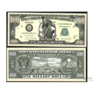 100 Traditional Million Dollar Bill