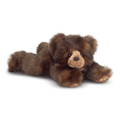 Bearington Snuggly Ben Plush Stuffed Animal Brown Grizzly Bear 14