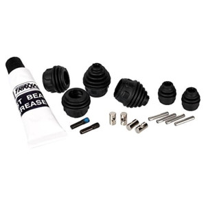 Traxxas Rebuild Kit Steelsplined Constantvelocity Driveshafts With Pins Dustboots Lube Hardware