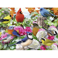 Ravensburger Garden Birds Jigsaw Puzzle 500 Unique Pieces Antiglare Surface Ideal For All Ages Perfect Gift For Puzzle