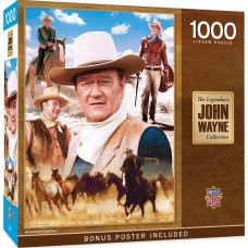 Masterpieces 1000 Piece John Wayne Jigsaw Puzzle For Adults Family Or Youth Americas Cowboy 1925X2675