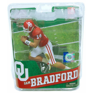 Ncaa University Of Oklahoma Mcfarlane 2012 College Football Series 4 Sam Bradford Action Figure