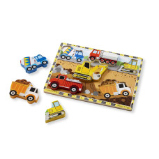 Melissa Doug Puzzle Chunky Construction