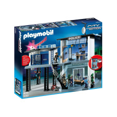 Playmobil Police Station With Alarm System