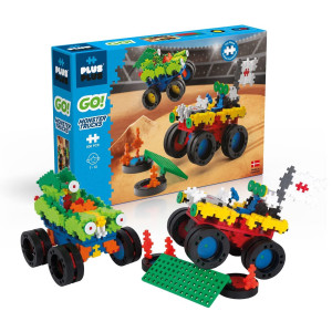 Plus Plus Go Monster Trucks 600 Pieces Pp7014 Basic