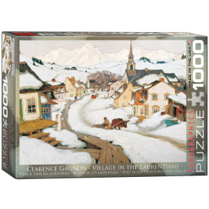 Eurographics Village Laurentides By Clarence Gagnon 1000Piece Puzzle Multi