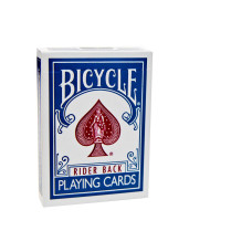 Theory11 Bicycle Titanium Playing Cards Steel Bluecrimson Red 35 X 25Inch