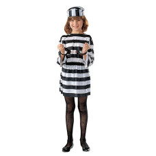 Girl Convict Costume Small