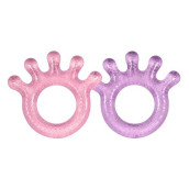 Green Sprouts Cooling Teether (2 Pack), Pink Set, 3 Months+