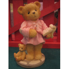 Cherished Teddies Hilary Hugabear1995 Membears Only Figurine