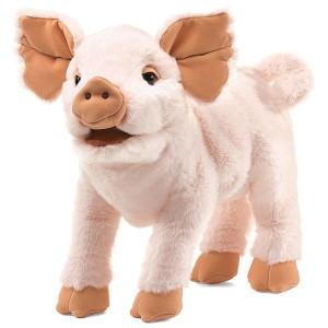 Folkmanis Piglet Hand Puppet Pink 1 Ea