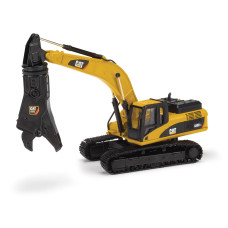 Norscot Cat 336D L Hydraulic Excavator With Cat S365C Scrap And Demolition Shear 150 Scale Cat Yellow