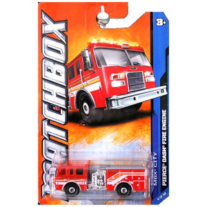 2011 Matchbox Pierce Dash Fire Truck 28120 8 Of 10 In Series Mbx City