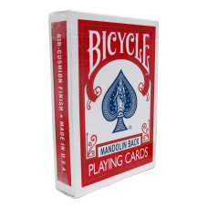 Bicycle 809 Playing Cards Mandolin Back Red