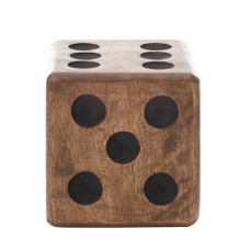 Creative Coop Hand Carved Mango Wood Dice