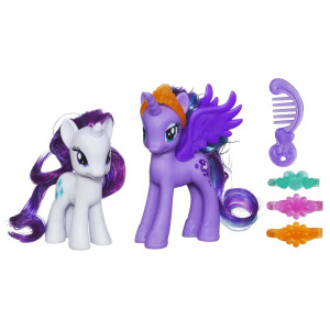 My Little Pony Princess Luna And Rarity Figures