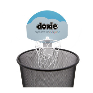 Doxieball Basketball Trash Can Game