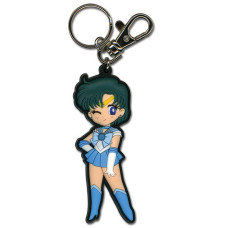 Great Eastern Entertainment Sailormoon Sa Sailor Mercury Pvc Keychain Multicolor 3 X 7