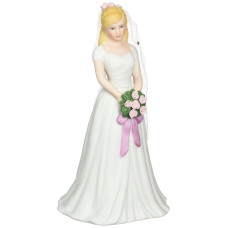 Enesco Growing Up Girls Blonde Bride Figurine 75Inch