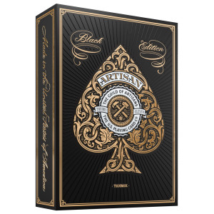 Artisan Playing Cards Black