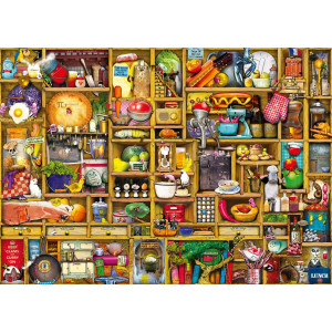 Ravensburger Kitchen Cupboard Jigsaw Puzzle 1000 Unique Pieces Antiglare Surface Ideal For Adults Kids Certified Sust