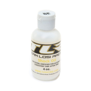 Team Losi Racing Silicone Shock Oil 30Wt 338Cst 4Oz Tlr74023 Electric Cartruck Option Parts