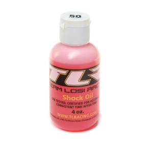 Team Losi Racing Silicone Shock Oil 50Wt 710Cst 4Oz Hhdtlr74027 Electric Cartruck Option Parts