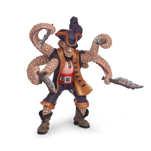 Papo Octopus Mutant Pirate Toy