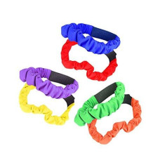 3 Legged Race Bands 6Pc Per Pack Carnival Field Day Backyard Relay Game