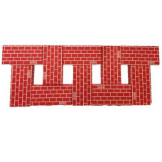 Mondo Bloxx 40 Pack Brick Block Set 12X6X3 Usa Made