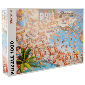 Piatnik Beach 1000 Piece Francois Ruyer Jigsaw Puzzle