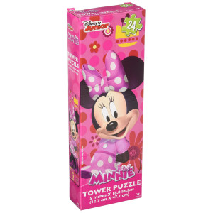 Minnie Mouse Bowtique 24 Piece Tower Puzzle Assorted Styles