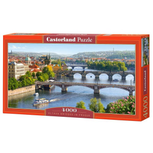 Castorland Vltava Bridges In Prague Puzzle 4000 Piece