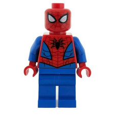 Lego Marvel Super Heroes Minfigure - Spider-Man Black Web Pattern
