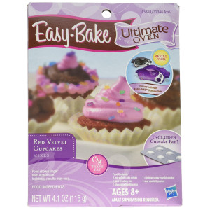 Easy Bake Ultimate Oven Red Velvet Cupcakes Refill Pack Playset 41 Oz