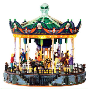 Lemax 34605 Scarygoround Spooky Town Exclusive Carnival Ride