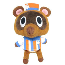 Sanei Animal Crossing New Leaf Doll Timmy Convenience Store Clerk 55 Plush