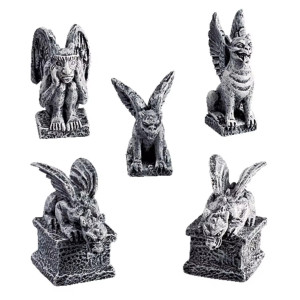 Lemax Spooky Town Gargoyles Assortment Of 5