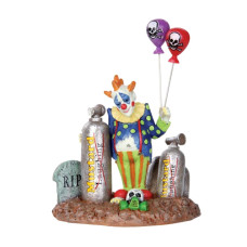 Lemax Spooky Town Balloon Clown Figure Halloween Decor Figurine 32103