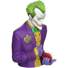 Monogram Batman Arkham Asylum Joker Bust Bank