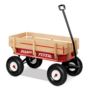 8638827 Rf Allterrain Wagon Radio Flyer Atw Wagon Steel Red Pack Of 1