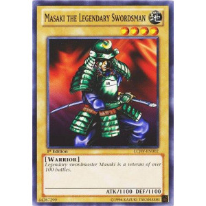 Yugioh Masaki The Legendary Swordsman Lcjwen002 Legendary Collection 4 Joeys World 1St Edition Common