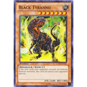 Yugioh Black Tyranno Lcjwen152 Legendary Collection 4 Joeys World 1St Edition Common