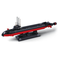 Sluban Building And Construction Blocks M38B0391 Nuclear Submarine Building Block Construction Set 193 Bricks