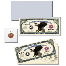 Aac 13Pc Novelty Money Gift Set Featuring One Zillion Dollars Zillion Dollar Bill