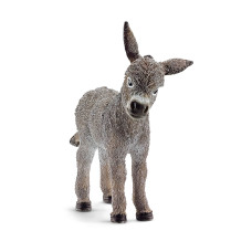 Schleich Farm World Donkey Foal Educational Figurine For Kids Ages 38