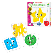 The Learning Journey My First Match It Colors And Shapes 15 Piece Selfcorrecting Matching Puzzles First Learning Toys For