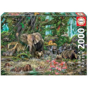 African Jungle - Educa 2000 Piece Puzzle