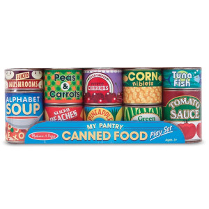 Melissa Doug My Pantry Canned Food Toy 1 Ea